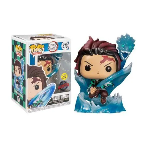 Kimetsu No Yaiba: Demon Slayer - Figura Tanjiro Kamado 873 GITD Special Edition POP! PREPEDIDO Funko - 1