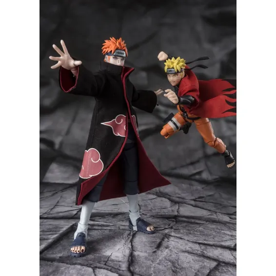 Naruto Shippuden - S.H. Figuarts - Figura Pain Tendo Six Path Rinnegan PREPEDIDO Tamashii Nations - 6