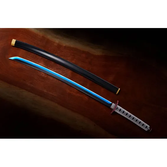 Kimetsu No Yaiba: Demon Slayer - Replica Proplica Nichirin sword (Giyu Tomioka) PRE-ORDER Tamashii Nations - 5