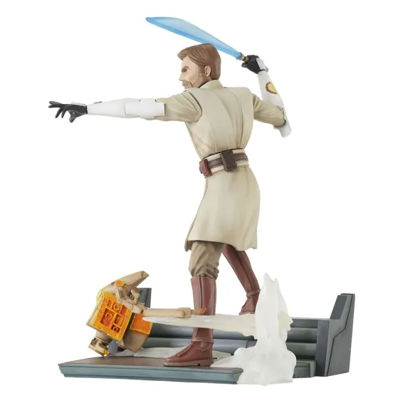 Star Wars: The Clone Wars - Deluxe Gallery - Figura General Obi-Wan Kenobi PREPEDIDO Gentle Giant - 2