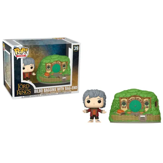 El Señor de los Anillos - Figura Bilbo Baggins with Bag-End 39 POP! PREPEDIDO Funko - 1