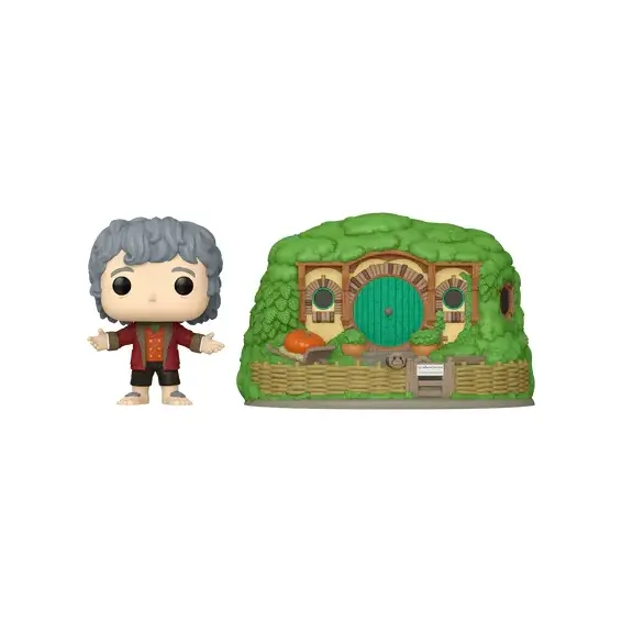 El Señor de los Anillos - Figura Bilbo Baggins with Bag-End 39 POP! PREPEDIDO Funko - 3