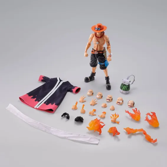 One Piece - S.H. Figuarts - Figurine Portgas D. Ace (Fire Fist) PRÉCOMMANDE Tamashii Nations - 4