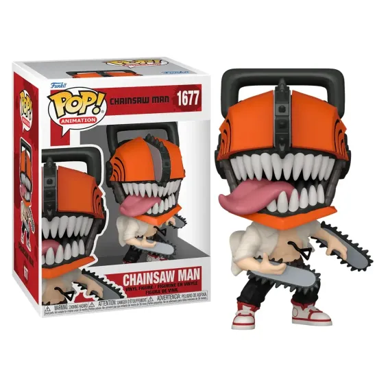 Chainsaw Man - Figura Chainsaw Man 1677 (posibilidades de Chase) POP! PREPEDIDO Funko - 1