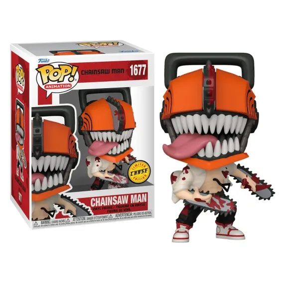 Chainsaw Man - Chainsaw Man 1677 (chance of Chase) POP! Figure Funko - 2