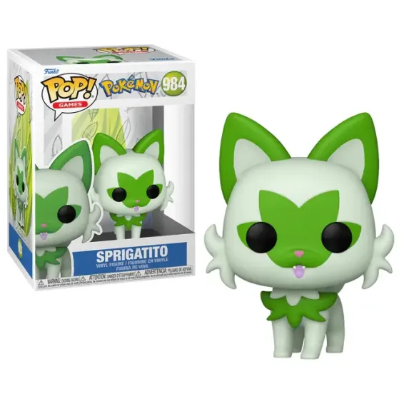 Pokémon - Figura Sprigatito 984 POP! Funko - 1