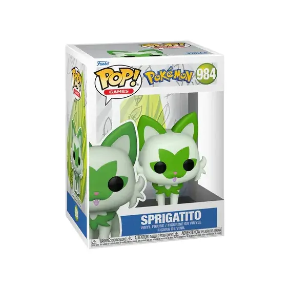 Pokémon - Figura Sprigatito 984 POP! Funko - 2