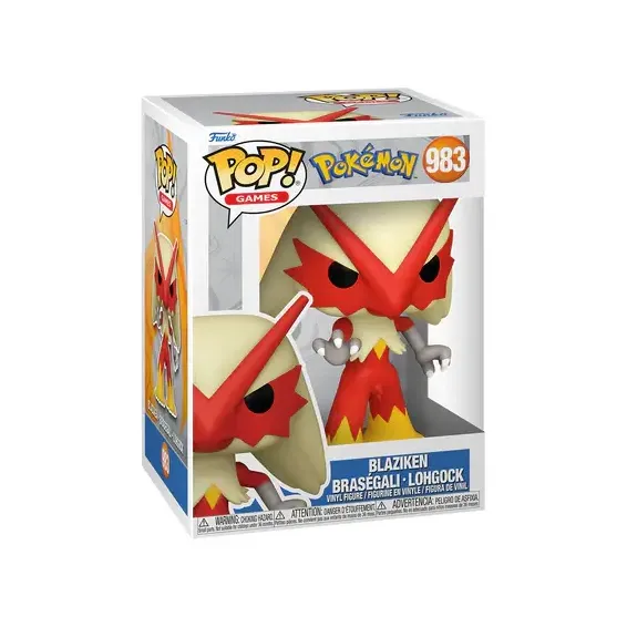 Pokémon - Figurine Braségali 983 POP! PRÉCOMMANDE Funko - 2