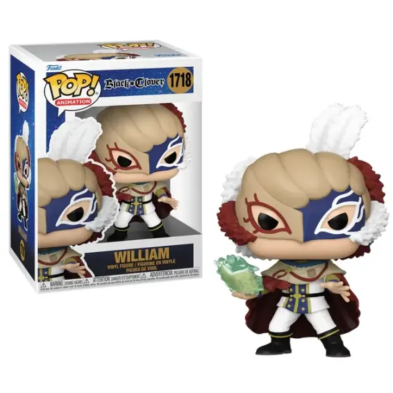 Black Clover - Figura William 1718 POP! PREPEDIDO Funko - 1