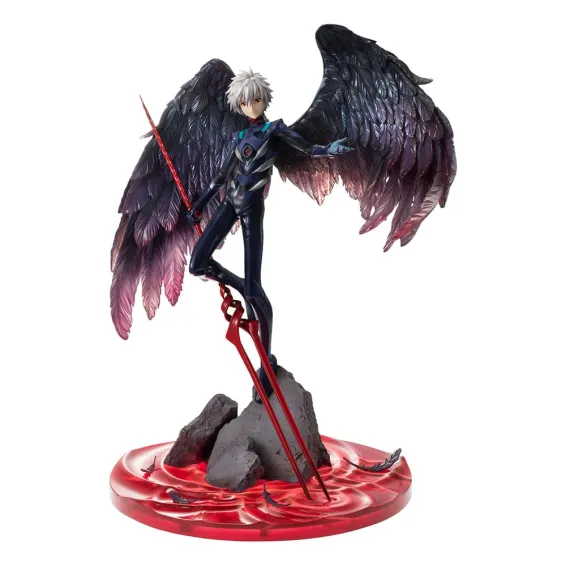 Evangelion: 3.0+1.0 Thrice Upon a Time - G.E.M. Series - Figura Kaworu Nagisa 15th Anniversary Ver. PREPEDIDO Megahouse - 1