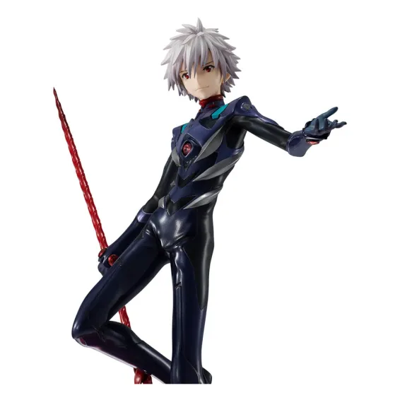 Evangelion: 3.0+1.0 Thrice Upon a Time - G.E.M. Series - Figura Kaworu Nagisa 15th Anniversary Ver. PREPEDIDO Megahouse - 3