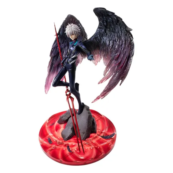 Evangelion: 3.0+1.0 Thrice Upon a Time - G.E.M. Series - Figura Kaworu Nagisa 15th Anniversary Ver. PREPEDIDO Megahouse - 4