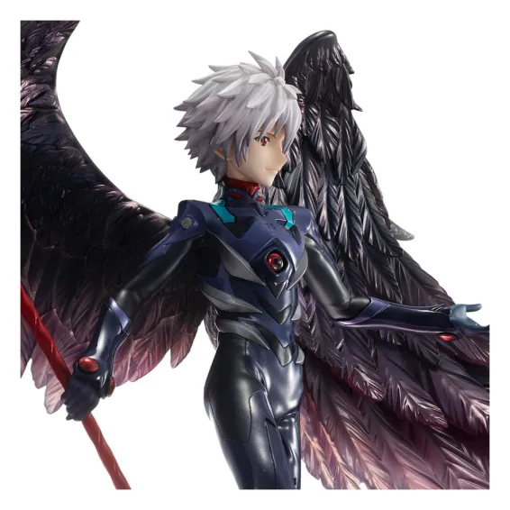 Evangelion: 3.0+1.0 Thrice Upon a Time - G.E.M. Series - Figura Kaworu Nagisa 15th Anniversary Ver. PREPEDIDO Megahouse - 6