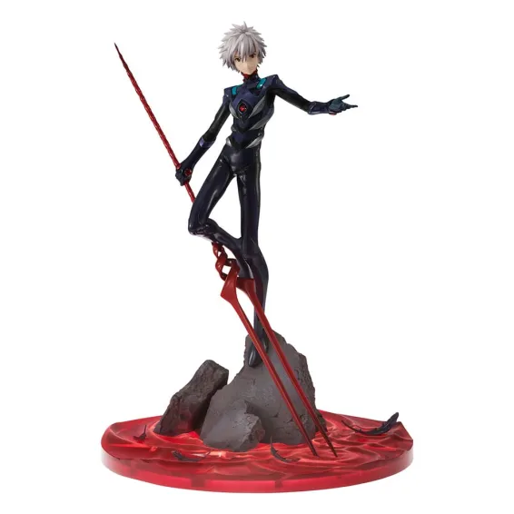 Evangelion: 3.0+1.0 Thrice Upon a Time - G.E.M. Series - Figura Kaworu Nagisa 15th Anniversary Ver. PREPEDIDO Megahouse - 8