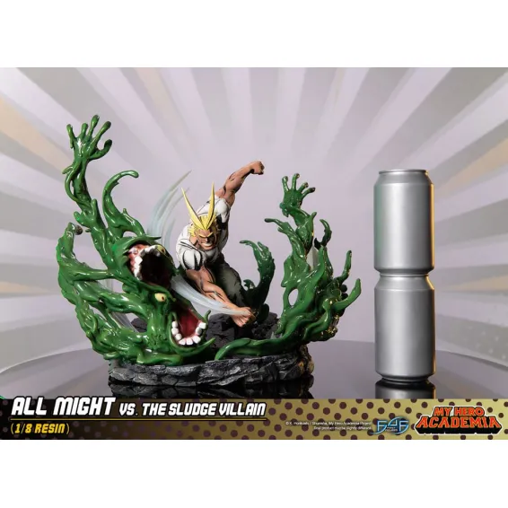 My Hero Academia - Figurine All Might Vs. the Sludge Villain PRÉCOMMANDE First 4 Figures - 4