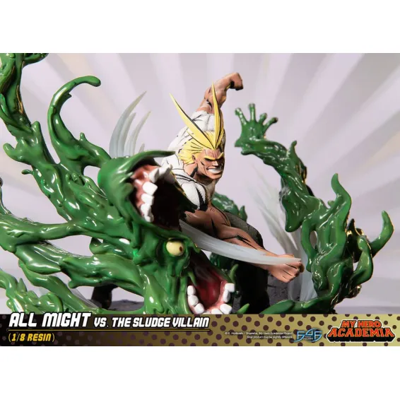 My Hero Academia - Figurine All Might Vs. the Sludge Villain PRÉCOMMANDE First 4 Figures - 6