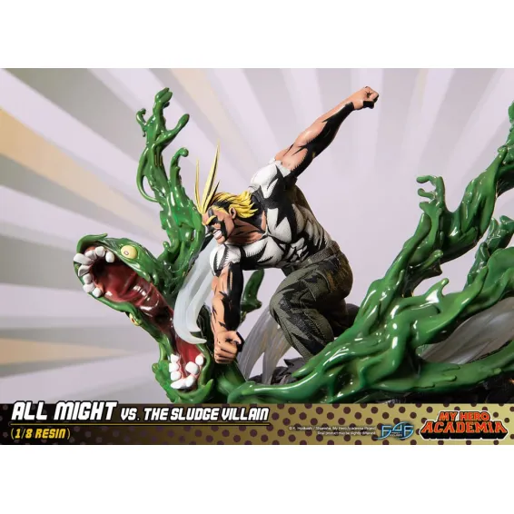 My Hero Academia - Figurine All Might Vs. the Sludge Villain PRÉCOMMANDE First 4 Figures - 7