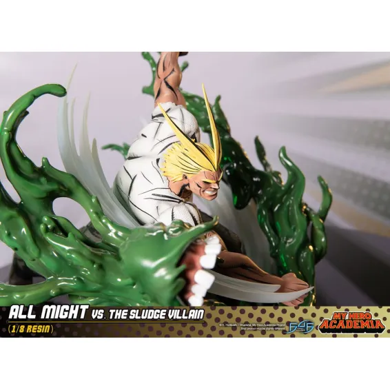 My Hero Academia - Figurine All Might Vs. the Sludge Villain PRÉCOMMANDE First 4 Figures - 8