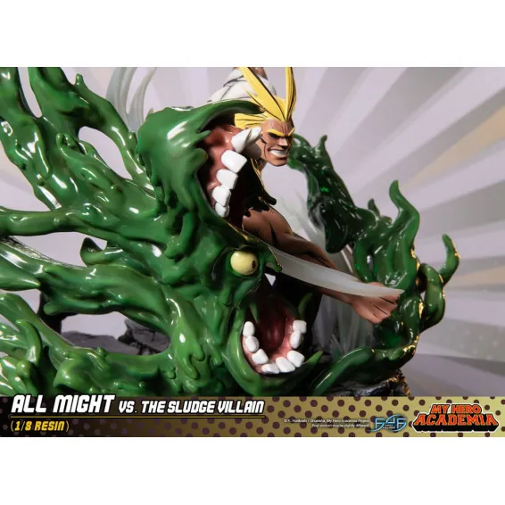 My Hero Academia - Figurine All Might Vs. the Sludge Villain PRÉCOMMANDE First 4 Figures - 10