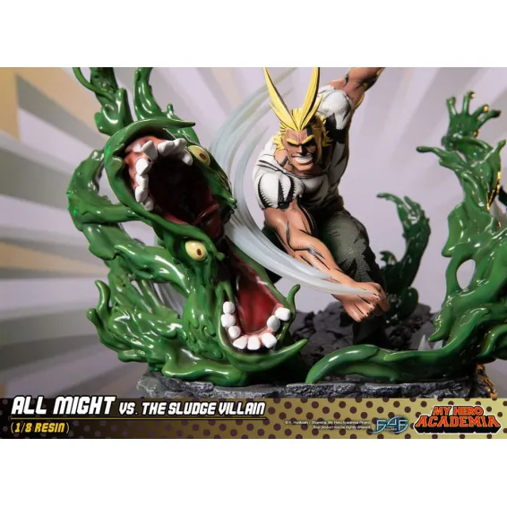 My Hero Academia - Figurine All Might Vs. the Sludge Villain PRÉCOMMANDE First 4 Figures - 11