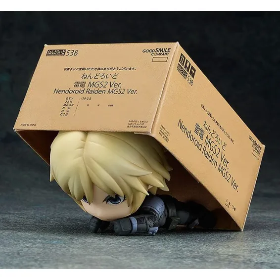 Metal Gear Solid - Nendoroid - Figura Raiden MGS2 Ver. PREPEDIDO Good Smile Company - 5