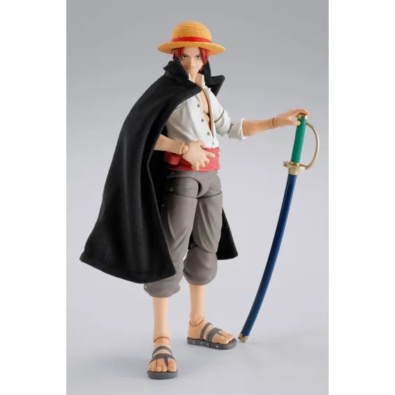 One Piece - S.H. Figuarts - Figura Shanks & Monkey D. Luffy Childhood Ver. PREPEDIDO Tamashii Nations - 2