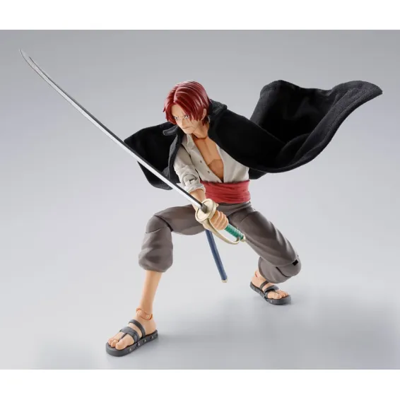 One Piece - S.H. Figuarts - Figura Shanks & Monkey D. Luffy Childhood Ver. PREPEDIDO Tamashii Nations - 5