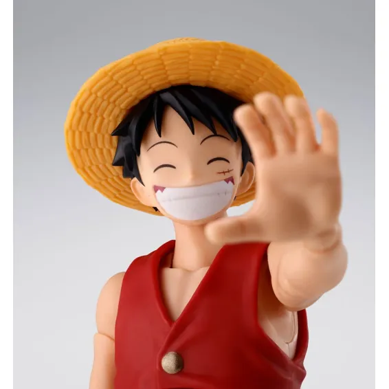 One Piece - S.H. Figuarts - Figura Shanks & Monkey D. Luffy Childhood Ver. PREPEDIDO Tamashii Nations - 9