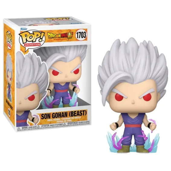 Dragon Ball Super - Figura Son Gohan (Beast) 1703 (posibilidades de Chase) POP! Funko - 1