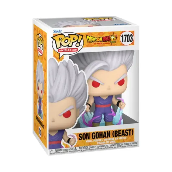 Dragon Ball Super - Figura Son Gohan (Beast) 1703 (posibilidades de Chase) POP! Funko - 3