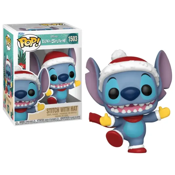 Disney Lilo & Stitch - Figura Stitch with Hat 1503 POP! Funko - 1