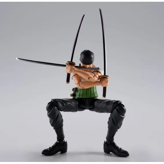 One Piece - S.H. Figuarts - Figura Roronoa Zoro (Romance Dawn) PREPEDIDO Tamashii Nations - 4