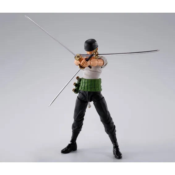 One Piece - S.H. Figuarts - Figura Roronoa Zoro (Romance Dawn) PREPEDIDO Tamashii Nations - 5