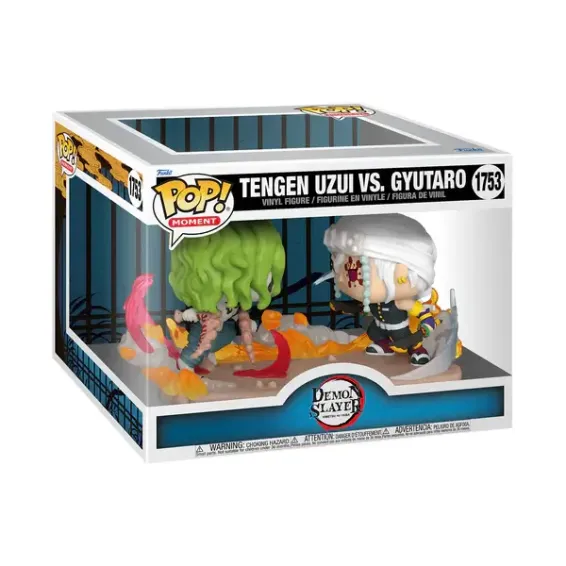 Demon Slayer - Figurine Tengen Uzui Vs. Gyutaro1753 POP! Moment Funko - 2