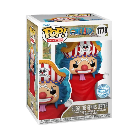 One Piece - Figura Buggy The Genius Jester 1778 Special Edition POP! Funko - 2