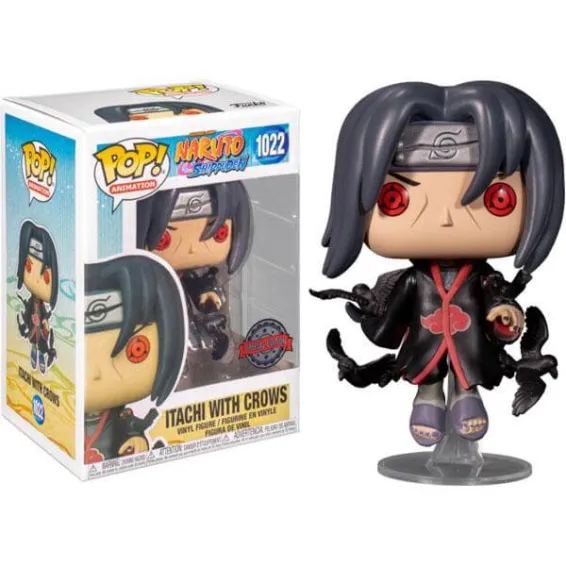 Naruto Shippuden - Figura Itachi with Crows 1022 Special Edition POP! Funko - 1