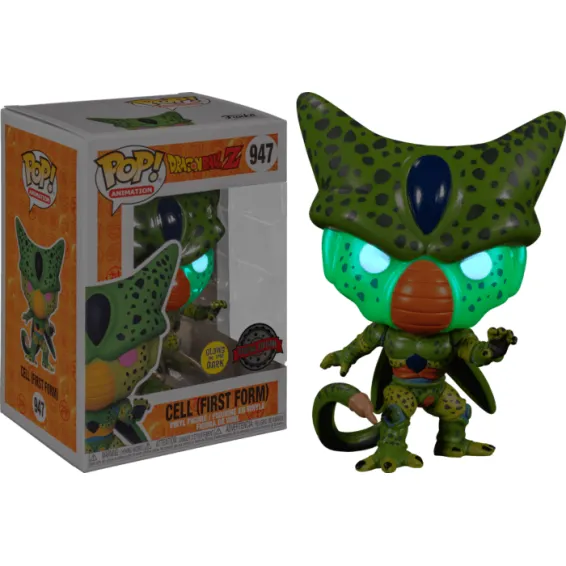 Dragon Ball Z - Cell First Form 947 Special Edition GITD POP! Figure PRE-ORDER Funko - 2