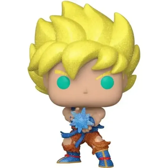 Dragon Ball Super - Figura Super Saiyan Goku with Kamehameha 948 Special Edition Diamond POP! PREPEDIDO Funko - 3