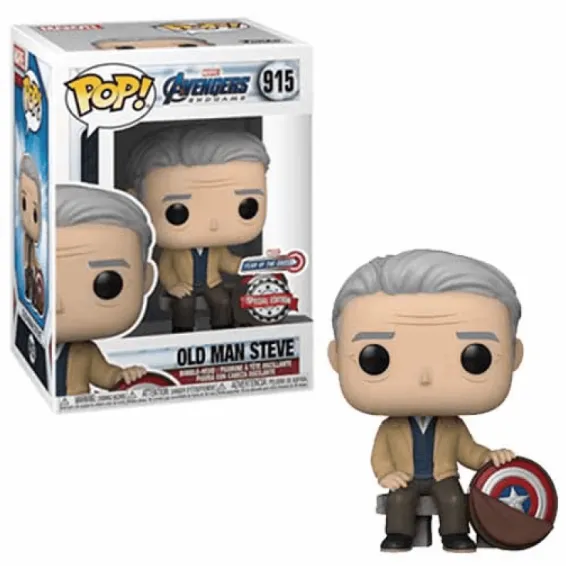 Marvel - Figurine Old Man Steve 915 Special Edition POP! PRÉCOMMANDE Funko - 1