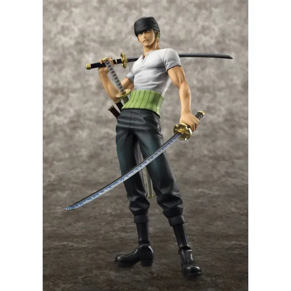 One Piece - Portrait of Pirates Excellent Model NEO-DX - Figura Roronoa Zoro 10th Limited Ver. PREPEDIDO Megahouse - 1