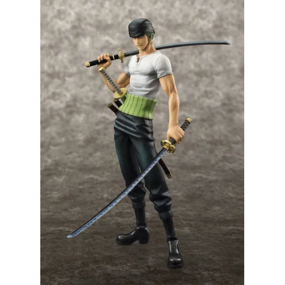 One Piece - Portrait of Pirates Excellent Model NEO-DX - Figura Roronoa Zoro 10th Limited Ver. PREPEDIDO Megahouse - 2