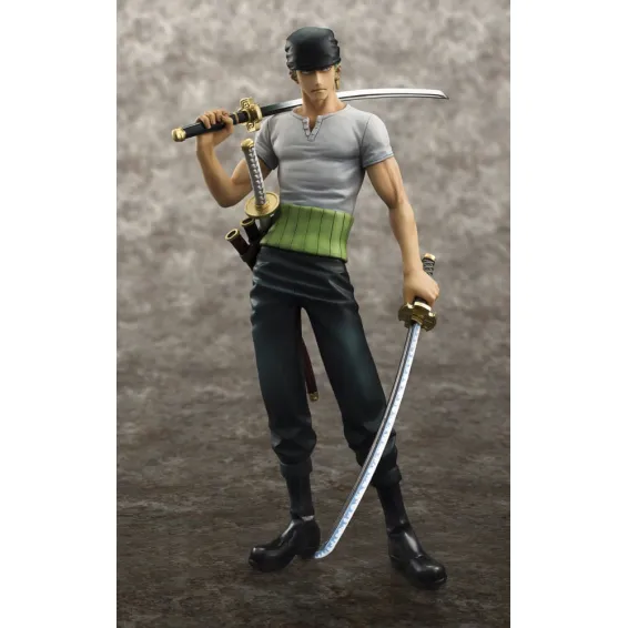 One Piece - Portrait of Pirates Excellent Model NEO-DX - Figura Roronoa Zoro 10th Limited Ver. PREPEDIDO Megahouse - 3