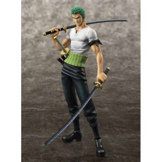 One Piece - Portrait of Pirates Excellent Model NEO-DX - Figura Roronoa Zoro 10th Limited Ver. PREPEDIDO Megahouse - 7