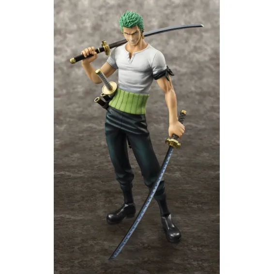 One Piece - Portrait of Pirates Excellent Model NEO-DX - Figura Roronoa Zoro 10th Limited Ver. PREPEDIDO Megahouse - 9