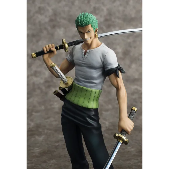 One Piece - Portrait of Pirates Excellent Model NEO-DX - Figura Roronoa Zoro 10th Limited Ver. PREPEDIDO Megahouse - 10