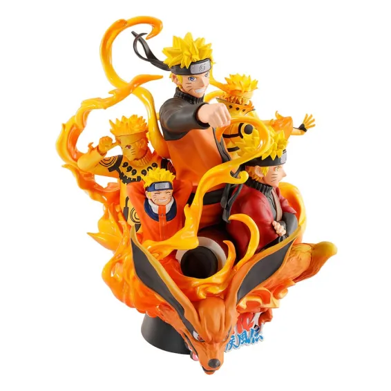 Naruto Shippuden - Petitrama DX - Figura Naruto 01 Special PREPEDIDO Megahouse - 5