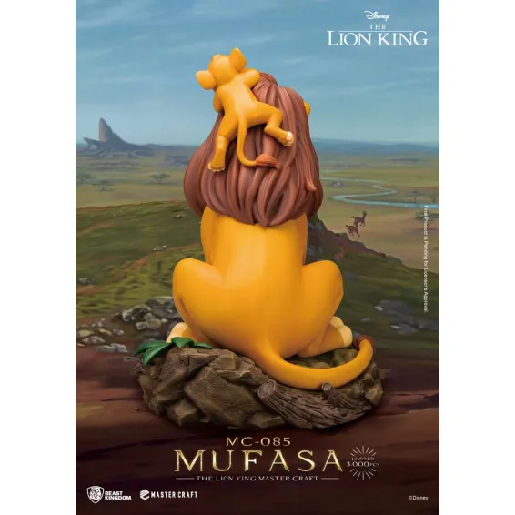 Disney The Lion King - Master Craft - Mufasa Figure PRE-ORDER Beast Kingdom - 4