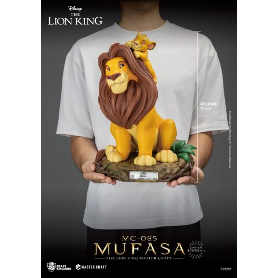 Disney The Lion King - Master Craft - Mufasa Figure PRE-ORDER Beast Kingdom - 7