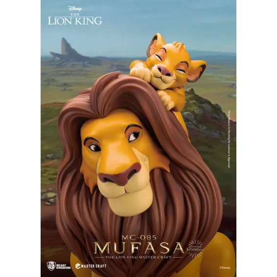 Disney Le Roi lion - Master Craft - Figurine Mufasa PRÉCOMMANDE Beast Kingdom - 8