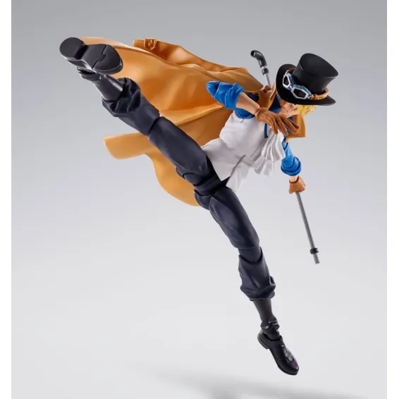 One Piece - S.H. Figuarts - Figura Sabo Revolutionary Army Chief of Staff Ver. PREPEDIDO Tamashii Nations - 4